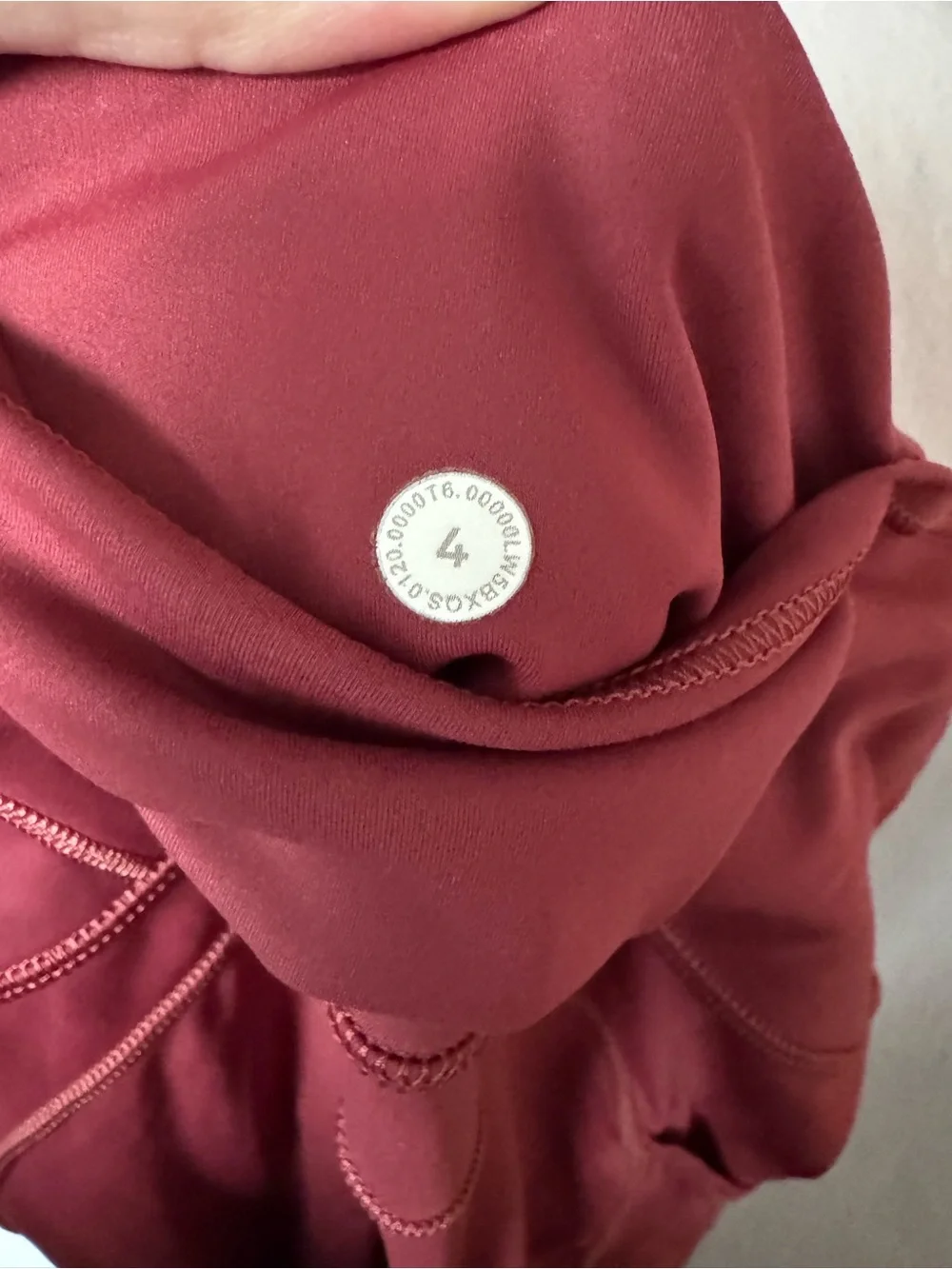 lululemon athletica Deep Burgundy High-Rise Leggings